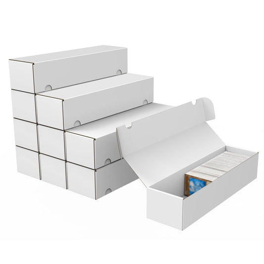 XRACV trading card storage box overview highlights bulk capacity for large collections