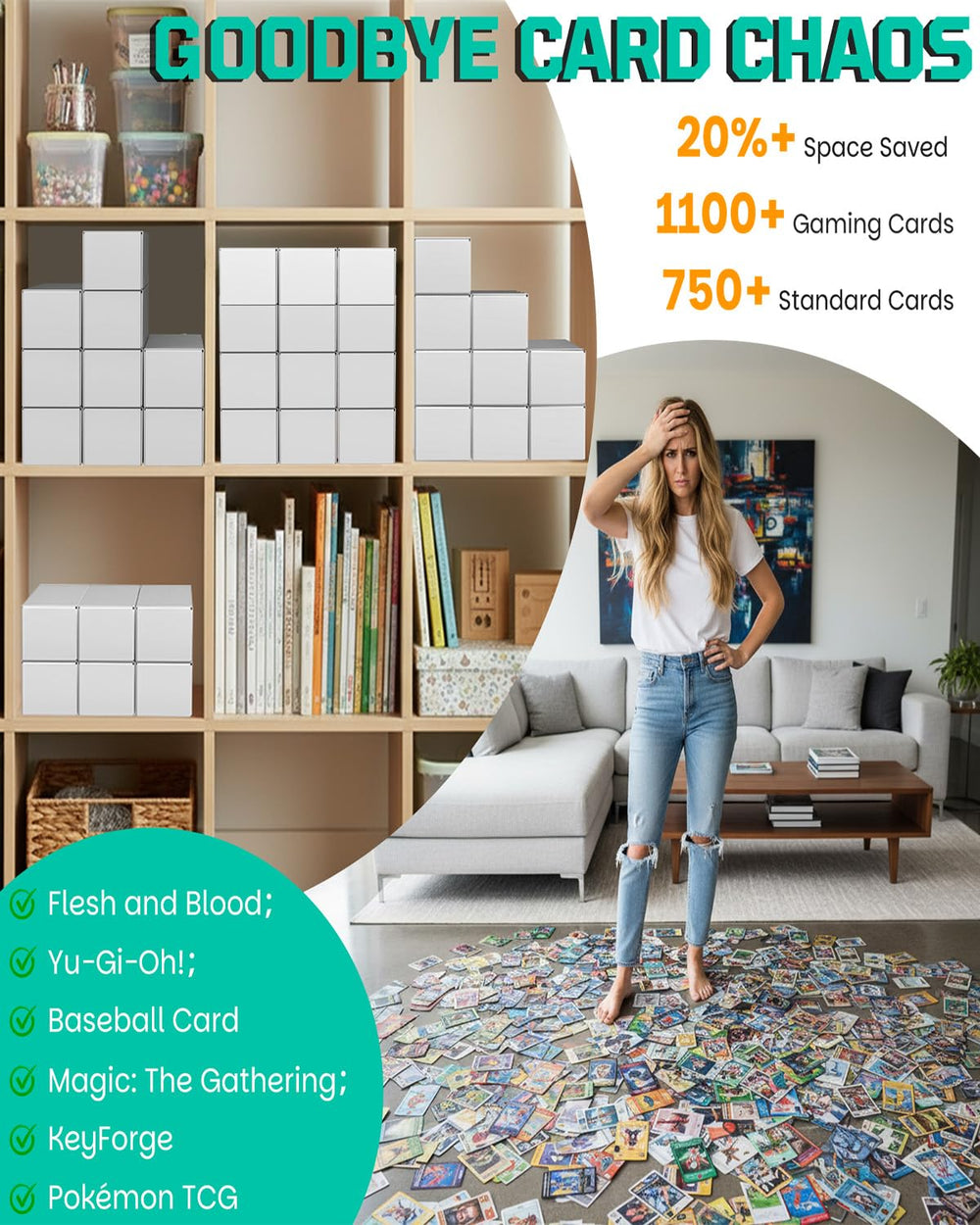 XRACV exterior dimensions fit on shelves and desks for easy access