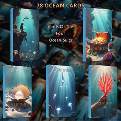 XSYLOHXL Mermaid-art deck visuals inspire immersive storytelling during readings.