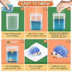 XX Crystal Growing Kit stirring sticks support precise mixing for young scientists