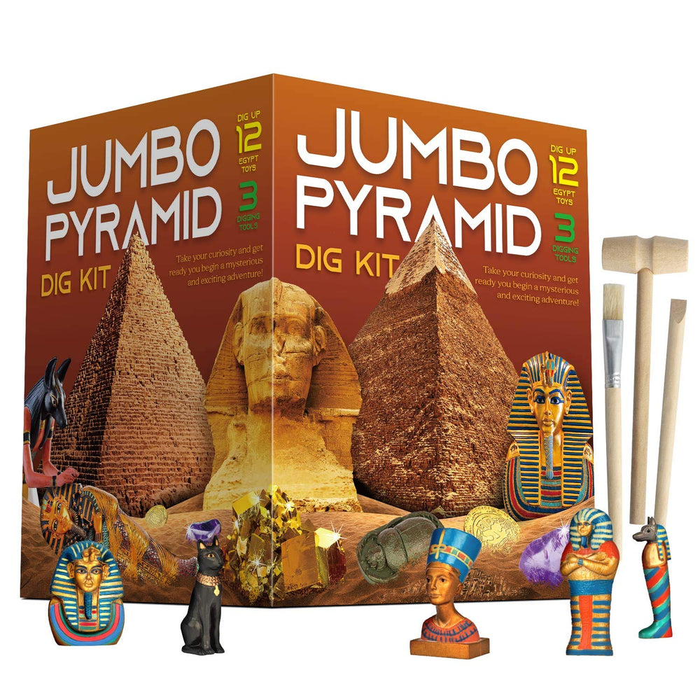 XX Pyramids Dig Kit pyramid model for hands-on archaeology exploration