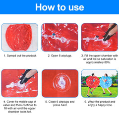 XXBEN repair kit included helps fix small punctures quickly.