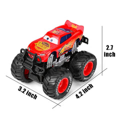 XXHUYAO 2-pack 45 metal die-cast off-road toy car highlighting movie-inspired details for collectors.