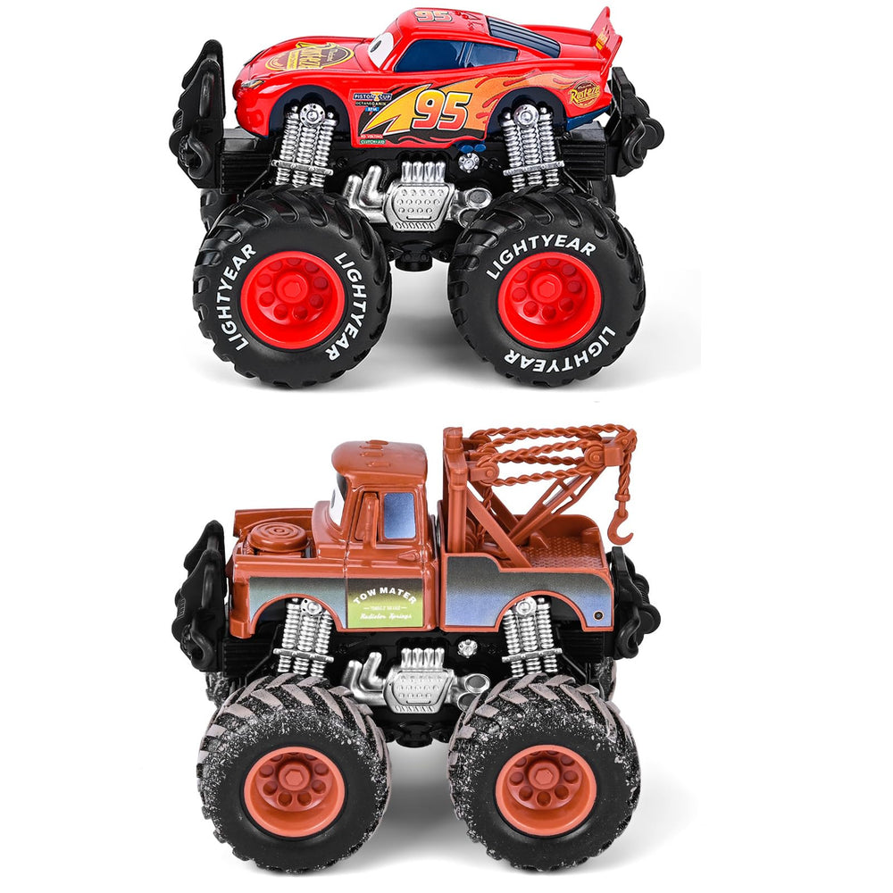 XXHUYAO detailed movie-themed design on off-road toy car for fans of cinematic cars.