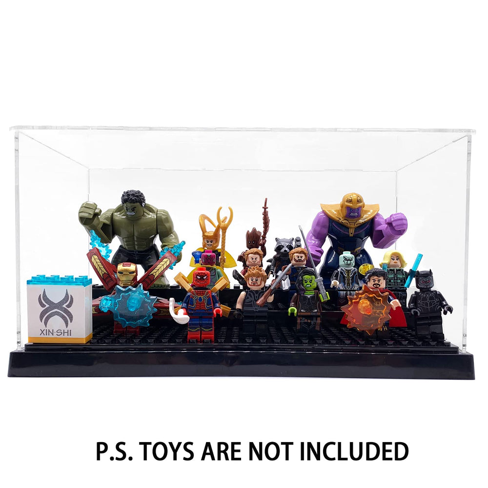 XXIN·SHI case interior holds up to 35 minifigures neatly