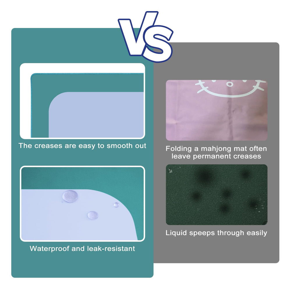 XXSTAR mat is waterproof and easy to wipe clean after use.
