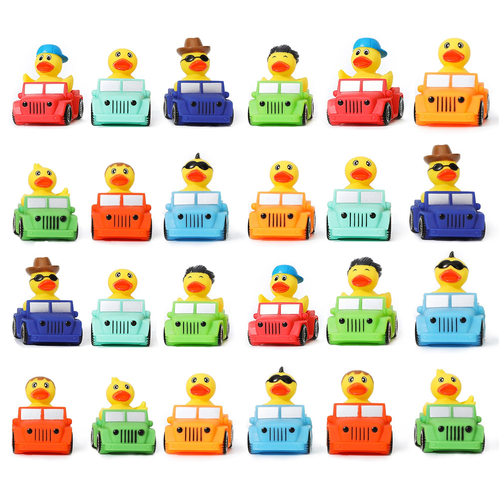 XY-WQ Jeep rubber duck cake topper for gatherings
