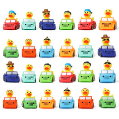 XY-WQ Jeep rubber duck cake topper for gatherings