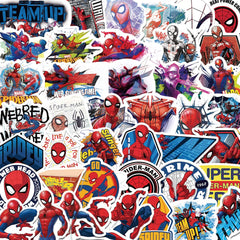 XYLL Spiderman stickers for water bottle, durable vinyl resists splashes for everyday use.