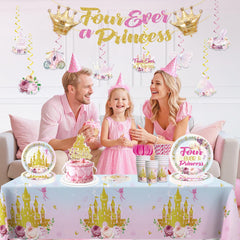 Xynic Four Ever Princess aluminum balloon-2 complements the decor setup