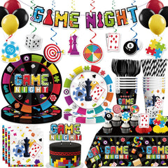 Xynic Game Night banner decor sets the festive mood for family gatherings.
