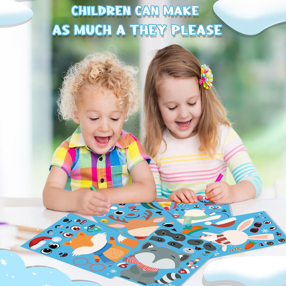 Xzentira penguin sticker sheets ideal for scrapbooks and winter party favors.