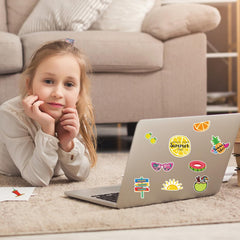 XZENTIRA tropical palm sticker perfect for cars or notebooks.