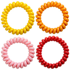 YAFANG stretchy coil bracelets fit wrists comfortably with durable construction.
