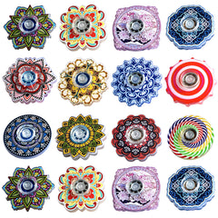 YAIUERL funny fidget spinner bulk 24-pack boosts focus during tasks.