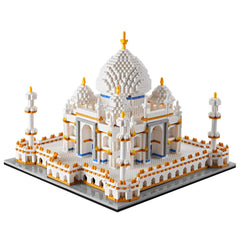 YaJie Taj Mahal model front dome detail enhances elegant display.
