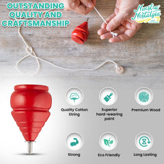 YAJUA strings and rings support quick setup and spins.