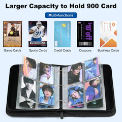 Yanmzmin Stray Photocards Binder PU leather close-up highlighting durability.