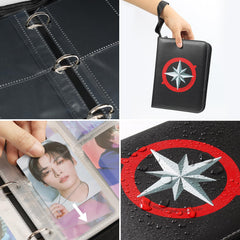 Yanmzmin Stray Photocards Binder zipper pockets keeping cards secure.