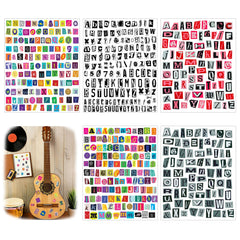 Yanroom five distinct designs offer colorful options for journals, scrapbooks, and DIY crafts.