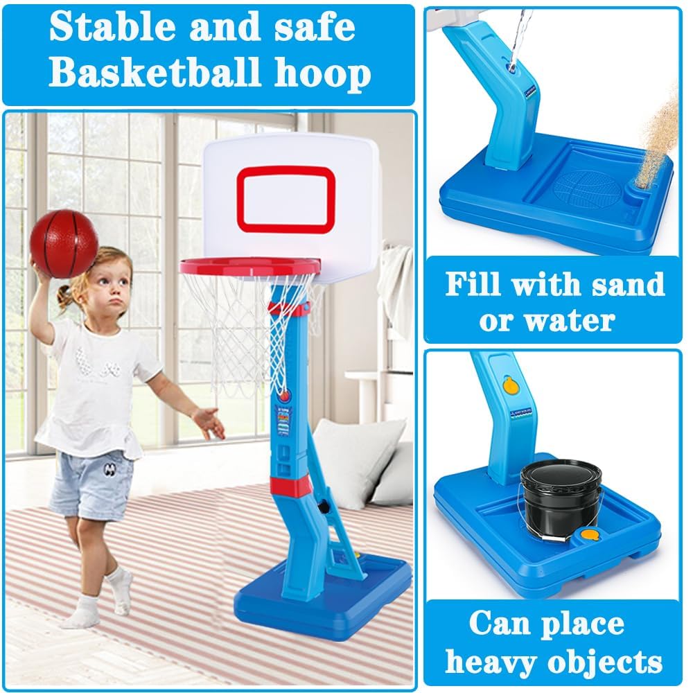YAOASEN portable base and stand enable use at multiple locations.