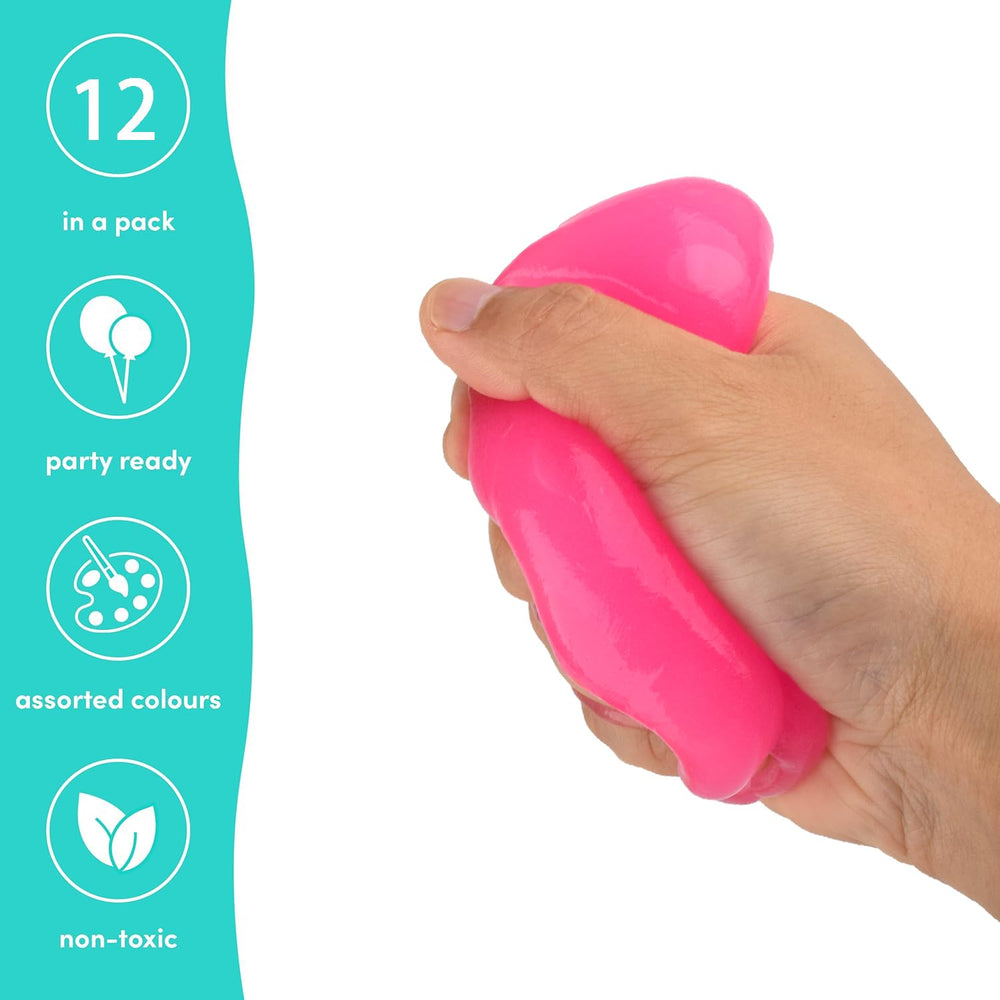 Yaobilei six unique slime kits offer varied colors and charms for creative exploration.