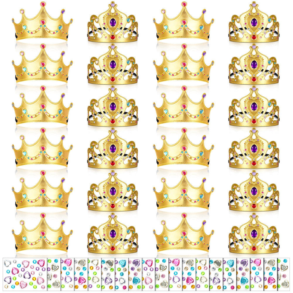 Yaomiao birthday foam crowns for kids, easy princess dress-up.