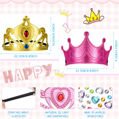 Yaomiao diamond sticker sheets for DIY crown designs at home