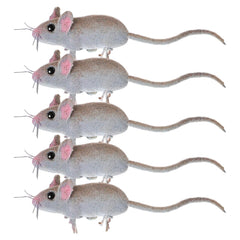 Yardwe realistic rat decor set adds eerie ambiance for events.