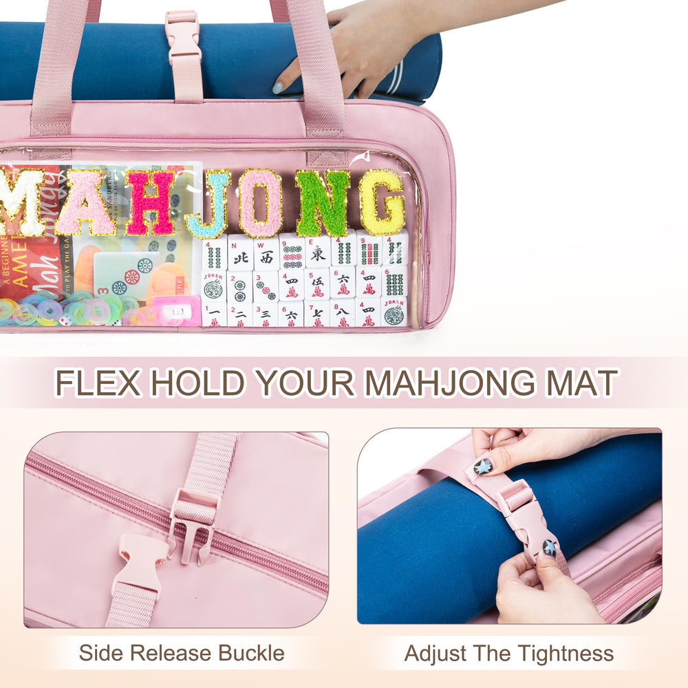 Yarwo rack and pusher bag for easy access and tidy organization