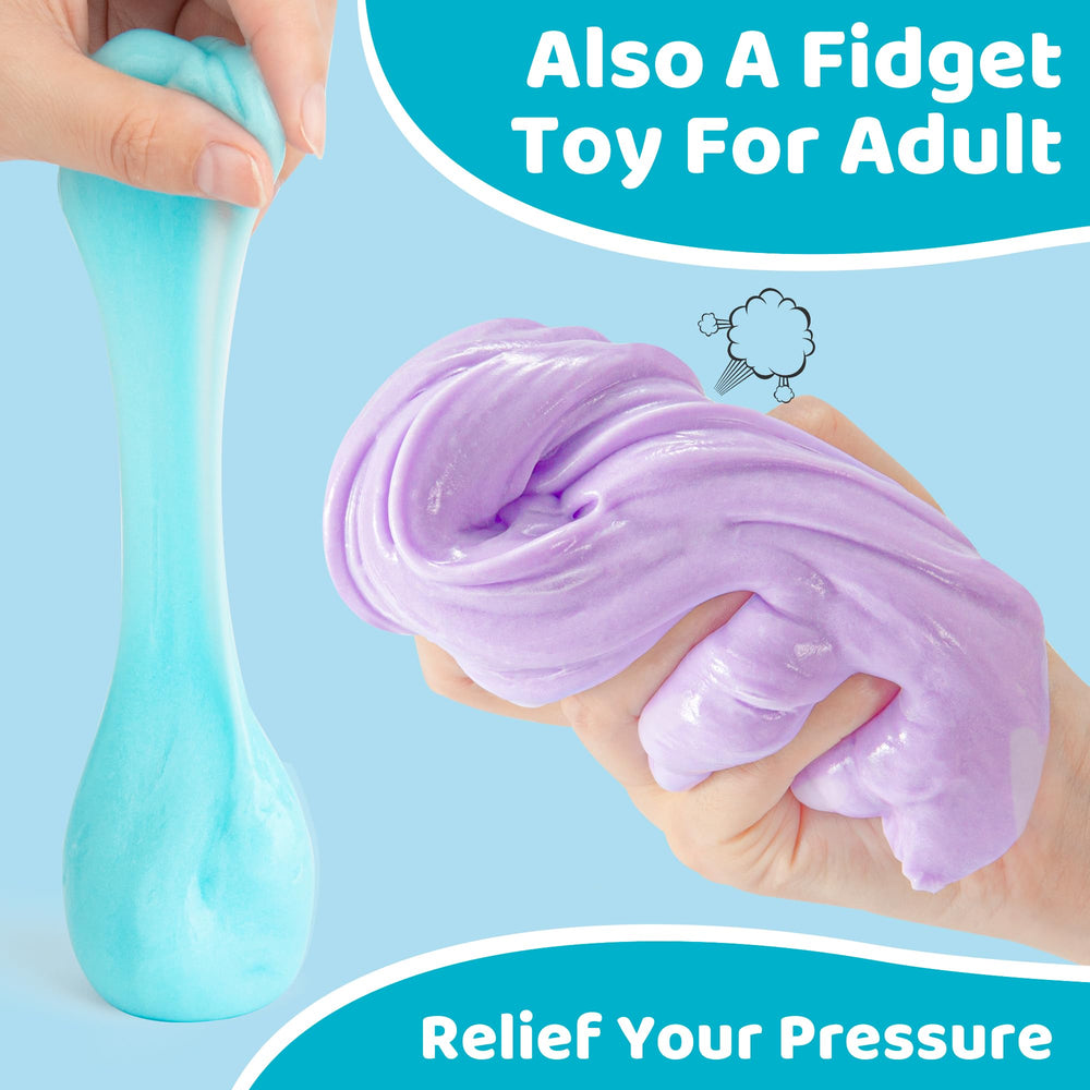Party favors from YasTant slime kit for guests