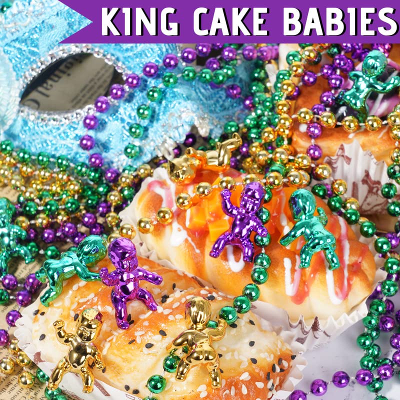 YAXINRUI purple King Cake Baby adds color to party setups.