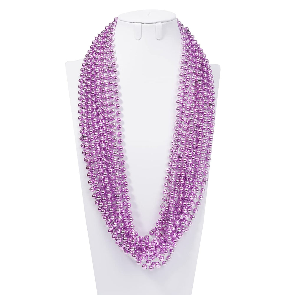 YAXINRUI Valentine pink bead necklace for gifting or festive looks