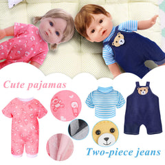 YAYYAY Alive Girl handmade stitching ensures durable, safe doll clothes for everyday play