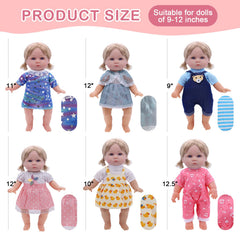 YAYYAY Alive Girl fits most 12-inch dolls for reliable dress-up experiences