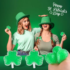 YBSOP shamrock shape stress ball for festive St. Patrick's Day decor.