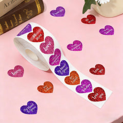 Ycfish romantic striped and dotted heart patterns for crafts