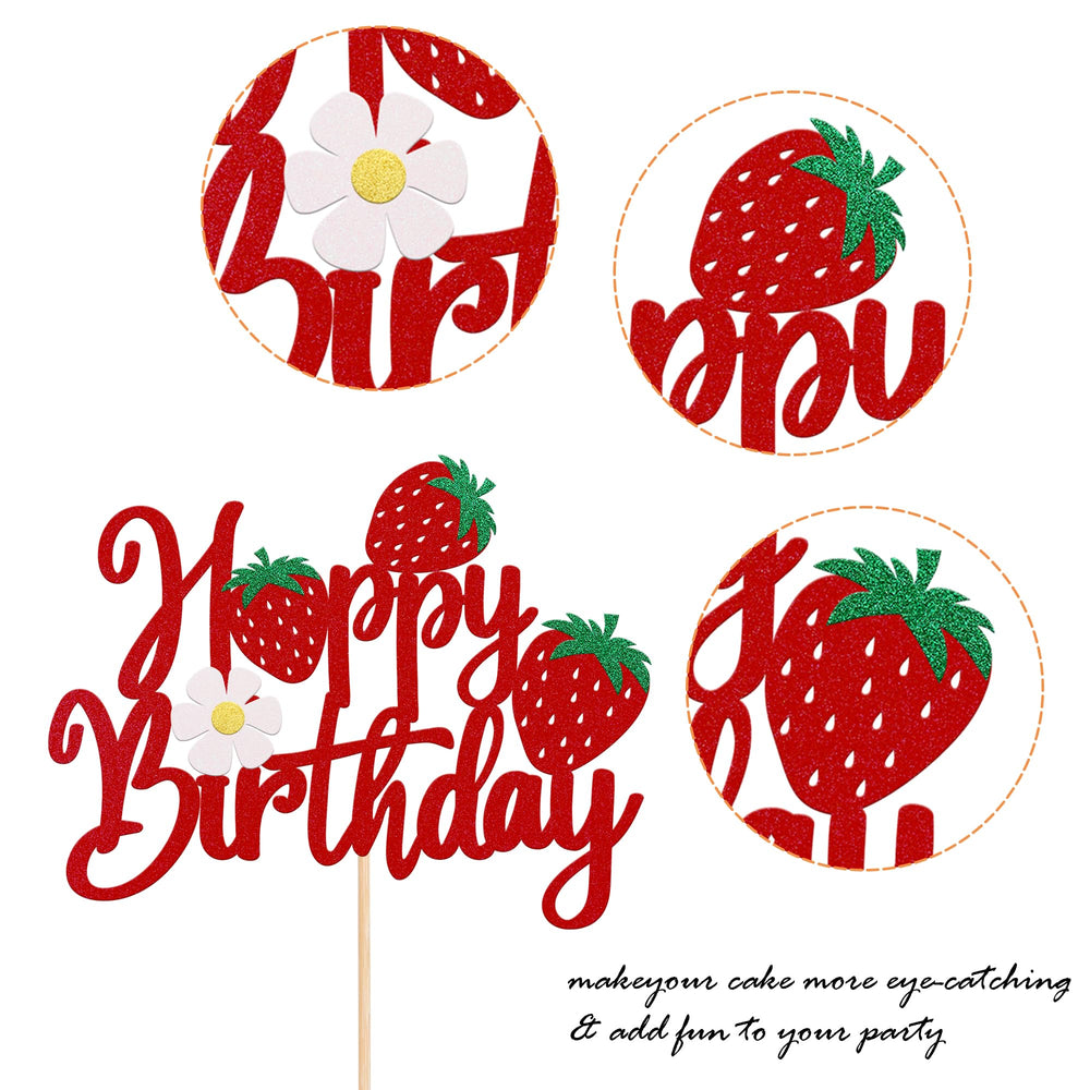 YCTHUNFISH baby shower cake topper sparkles on desserts without overpowering flavors