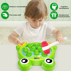 Yeebay Whack A Frog flashing frogs aids visual tracking and quick responses.