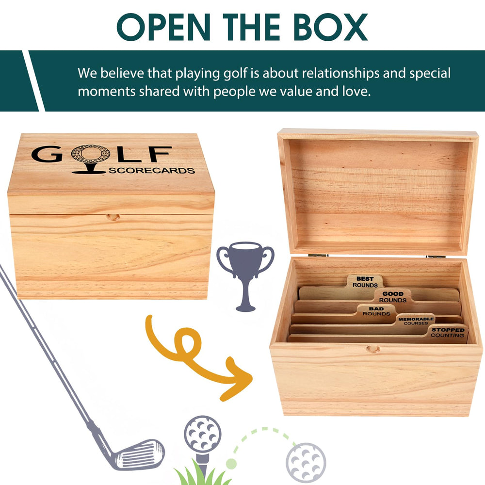 YeeBeny box stores loyalty cards or small golf accessories