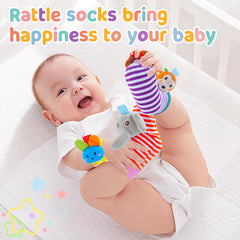 Yeeeasy wrist strap with bells visible, encouraging visual tracking