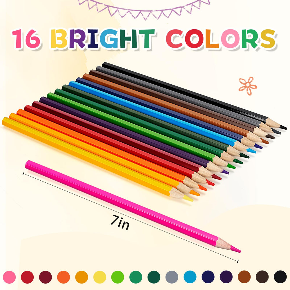 YEGEER pre-sharpened pencils unboxed in hand for immediate creativity