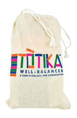Portable box and Totika blocks arranged for easy transport and setup.