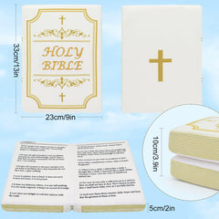 Yelakey Bible Pillow embroidery detail enhances elegant Bible-themed decor.
