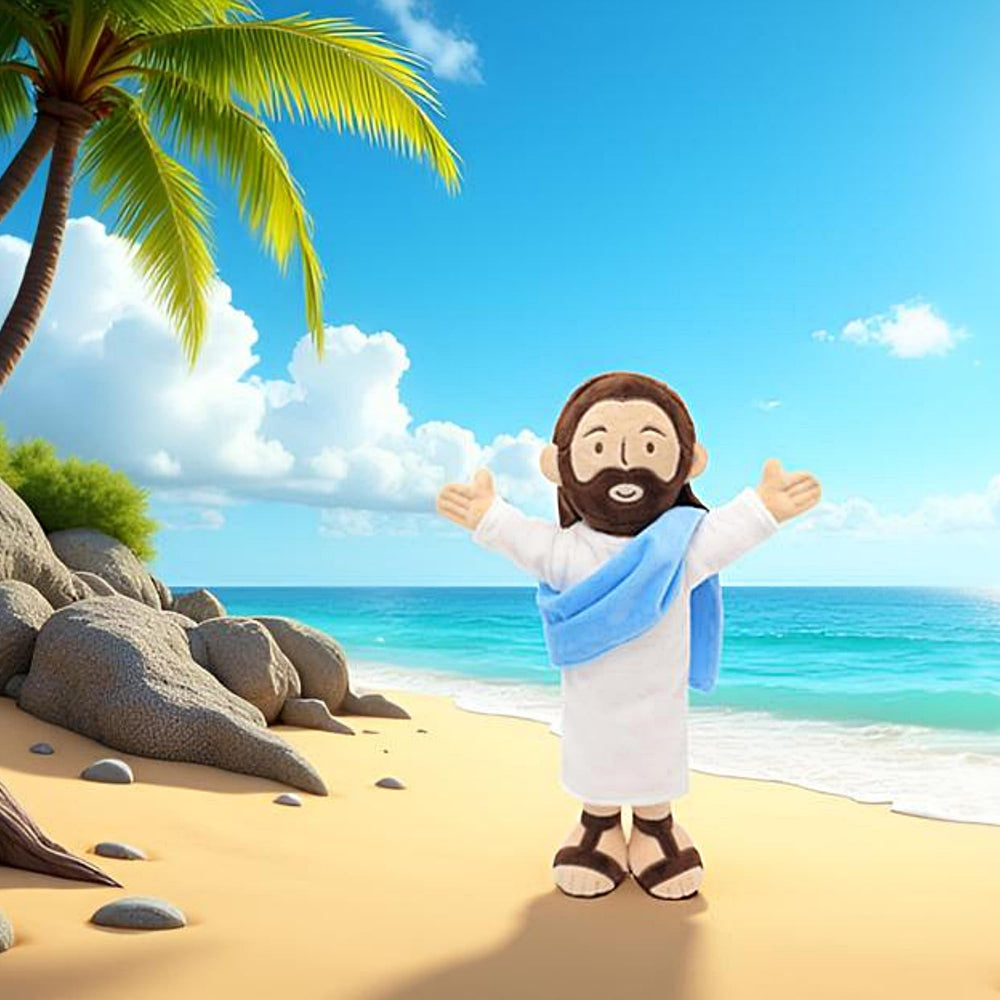 Yelakey Jesus plush as a gift idea for Easter or Christmas