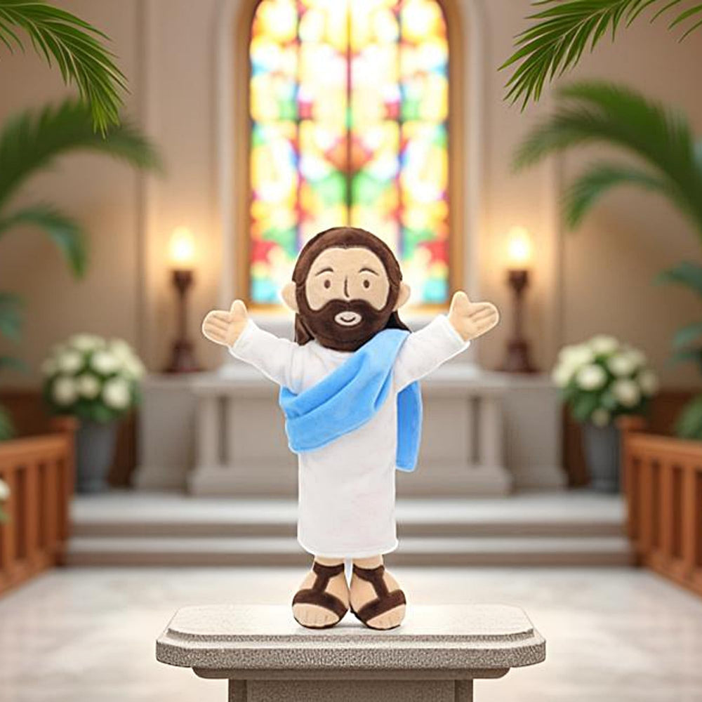 Yelakey Jesus plush as decorative home décor for living spaces
