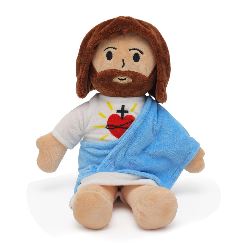 Yelakey Jesus plush soft fabric and inviting texture.