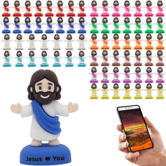 Yelakey little mini Jesus figures in a colorful pack for sturdy play and gifting.