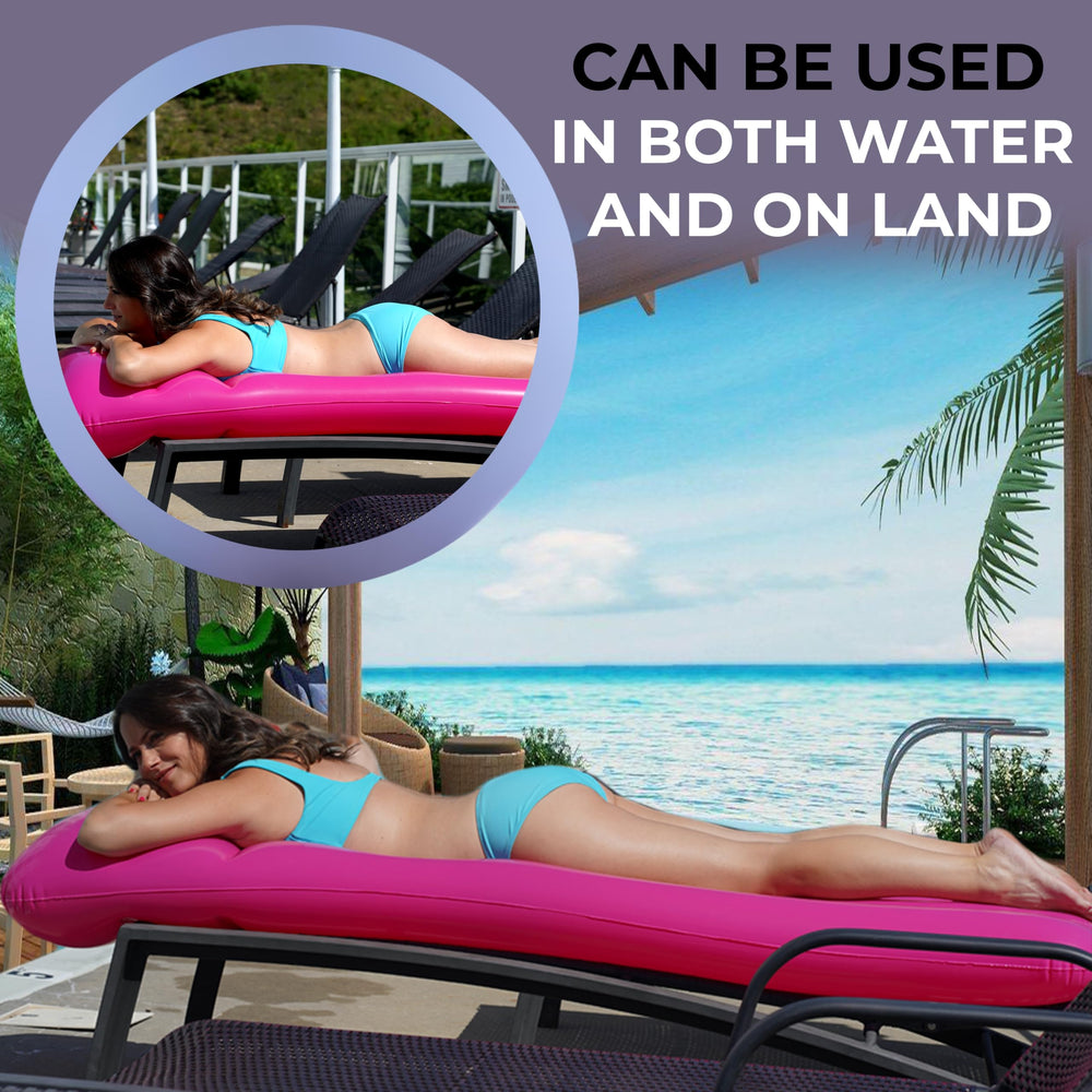 YelloIris summer-friendly float helps stay cool while lounging