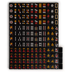 Yellow Mountain Imports acrylic tiles close-up dragons providing visual cues